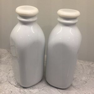 Crate&Barrel Milk Bottles